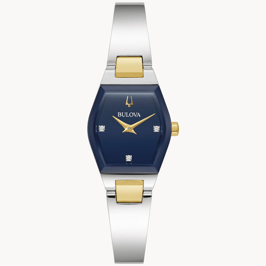 BULOVA 98P218 GEMINI BLUE DIAL