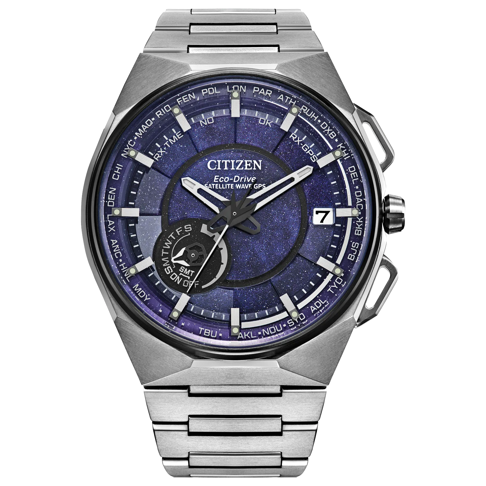 68645cf026f1a_CC3097-52L_Catalog Silver Citizen wristwatch with a blue textured dial and metal band.